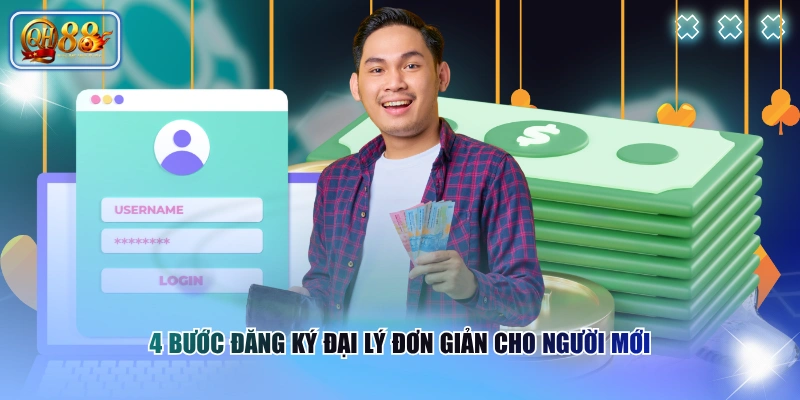 Đăng Ký Đại Lý QH88 - Chiết Khấu Cao, Thu Nhập Trăm Triệu 4 4 bước đăng ký đại lý đơn giản cho người mới