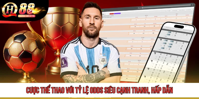 QH 88 17 Cược thể thao với tỷ lệ odds siêu cạnh tranh, hấp dẫn